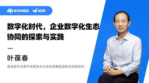 数字化时代的企业协同之道 生态系统的探索与实践